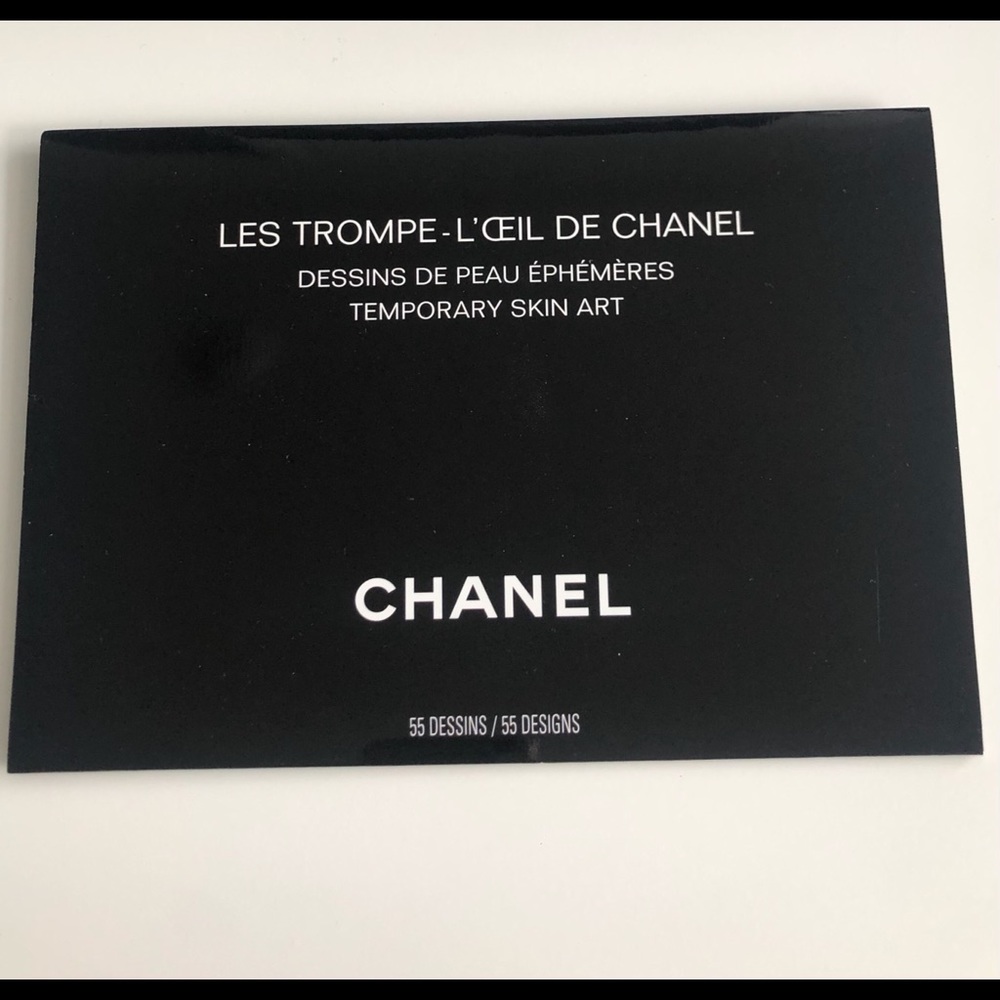 New Authentic Chanel Temporary Tattoos